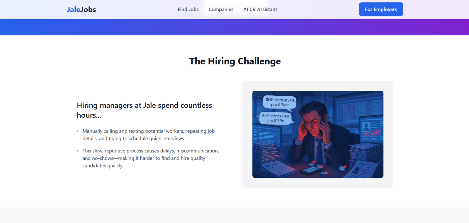 Jale AI hiring assistant